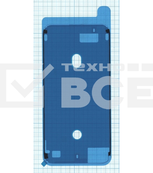 Водозащитная прокладка (проклейка) для iPhone 8 Plus, белый