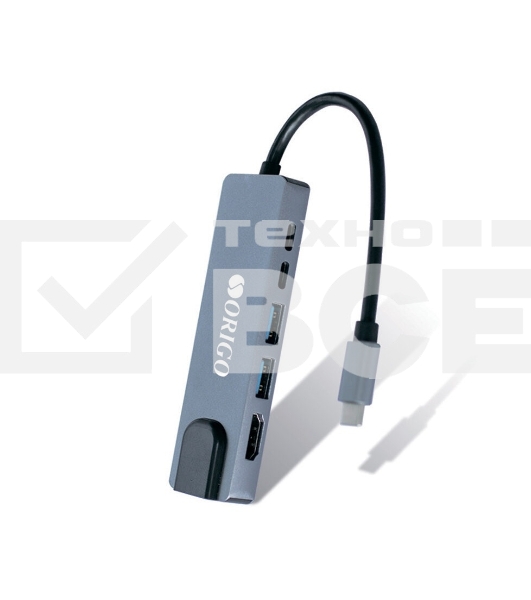Док-станция ORIGO OU3340NPD/A1A USB-C, 2xUSB 3.0, 1xUSB-C/PD 3.0, 1xUSB-C, 1x1000Base-T, 1xHDMI