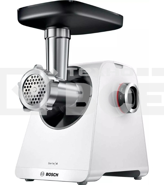 Мясорубка Bosch MFWS420W, 1900W, белый