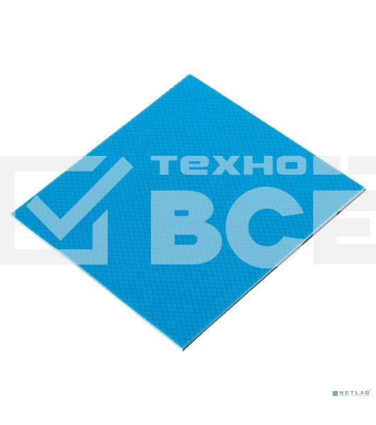 Термопрокладка ExeGate EPG-9WMK (100x100x3.0 mm, 8,5 Вт/ (м•К), теплопроводящая клейкая двухсторонняя)