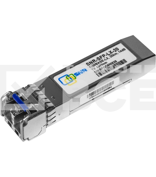 Модуль SNR SFP оптический, дальность до20км (14dB), 1310нм