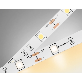 Светодиодная лента Ambrella light GS1801 5050 30Led/ 7.2W m/ 12V IP20 3000K/ 5000*10*1.87mm (2 конт.)