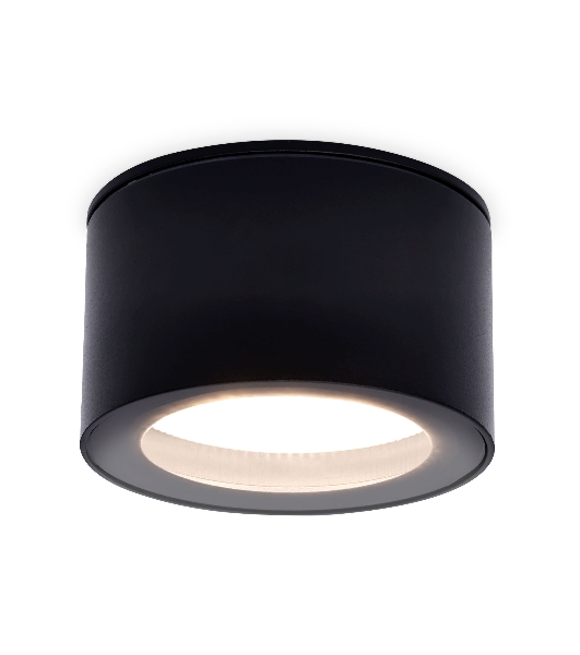Светильник Ambrella light TN6523 SBK черный песок IP44 GX53 D85*50
