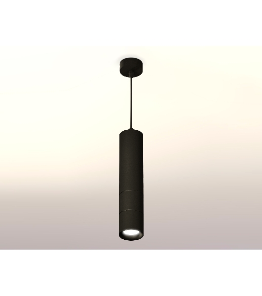 Светильник Ambrella Light XP7402075 SBK/PBK черный песок/черный полированный MR16 GU5.3
