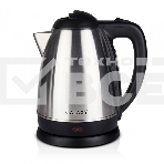Чайник электрический Galaxy GL 0304, серый, металл, 2000 Вт, 1,8 л, съемный фильтр, шкала уровня воды, фото9