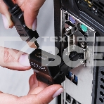 Переходник штекер HDMI - гнездо HDMI, поворотный Rexant, фото4
