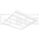 Светильник светодиодный Gauss MIR 595х595х50 35Вт 3500лм 4000К IP40 офисный встраив. накладной с рассеив. призма (аналог ЛВО), фото 1