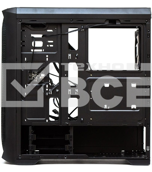 Компьютерный корпус ZALMAN N5 TF, ATX, BLACK, WINDOW, 1x5.25
