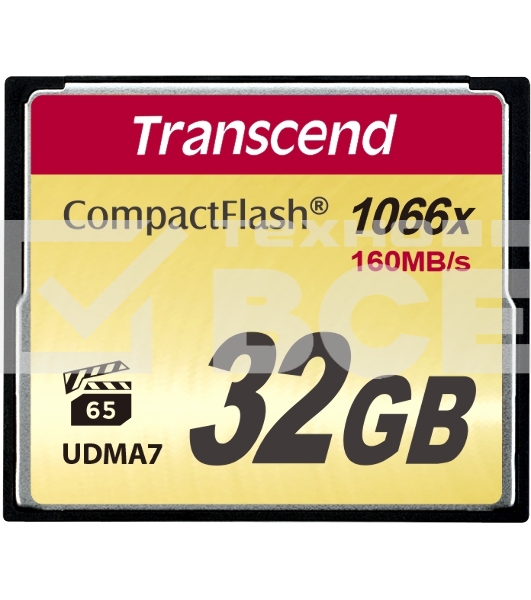 Флеш карта CF 32Gb Transcend TS32GCF1000