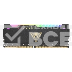 Оперативная память Patriot Viper Steel, DDR4, 8GB (1x8GB), 3200MHz, CL18, с радиатором, RGB, черный, фото2