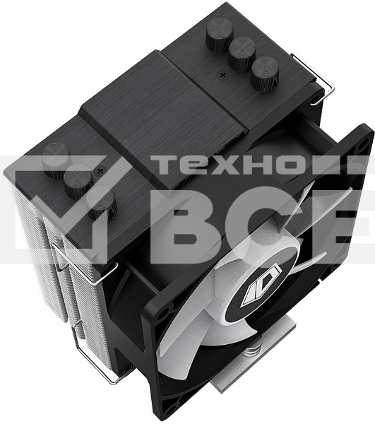 Кулер ID-COOLING SE-903-XT черный 92мм алюминий+медь 2200rpm 26db 4-pin 130w 123мм