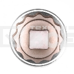 Головка торцевая, 32 мм, 12-гранная, CrV, 1/2