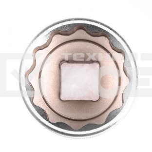 Головка торцевая, 32 мм, 12-гранная, CrV, 1/2