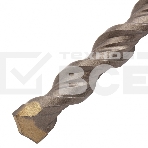 Бур по бетону, двойная спираль, Cobalt W-tip, 16x600 мм, SDS PLUS Denzel, фото4