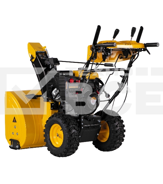 Бензиновая снегоуборочная машина SBL 711D PRO, 302cc, эл.старт, фара, обогрев, блок. дифф.  Denzel