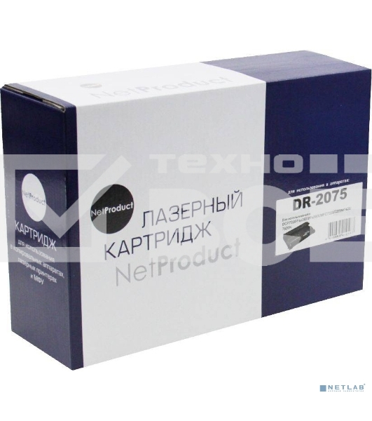 Драм-юнит NetProduct DR-2075 для Brother 2030/2040/2070/7010/7420/7820 (NetProduct) NEW DR-2075, 12К