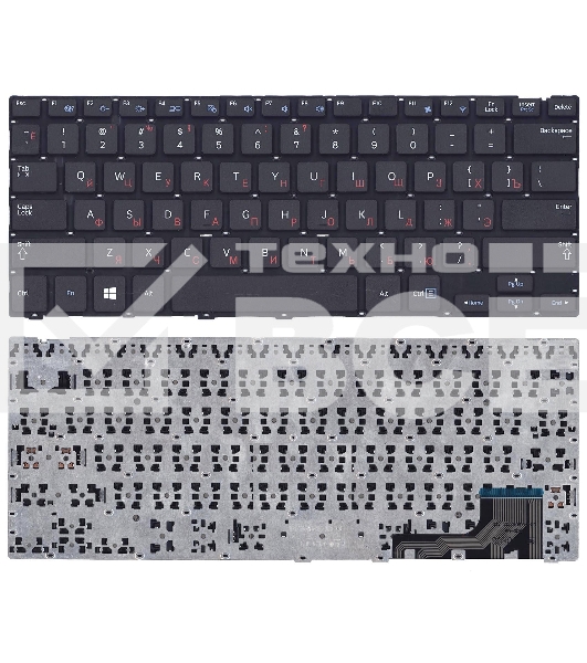 Клавиатура для ноутбука Samsung NP915S3, черная