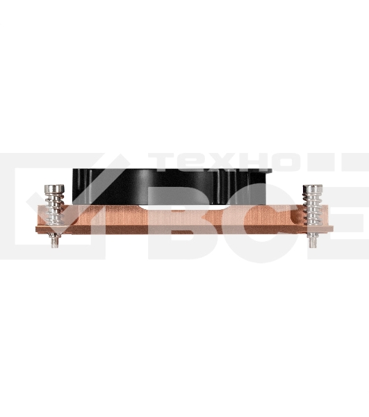 Кулер для процессора ExeGate ESNK-P0062AP4v2.PWM.1U.SP3.Cu медный, 80 мм, медь, 6300 об/мин, 63 дБ, 4 pin, 165 Вт, 27 мм