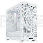 Компьютерный корпус  HSPD M740, Mesh Mid Tower, белый, TG, 0.6 SPCC, 4x120mm ARGB E-ATX, ATX, mATX, mITX 170/400/200mm 4x2.5