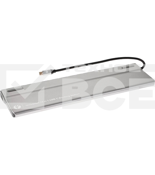 Адаптер VCOM TypeC -->3*USB3.0+2*USB2.0+VGA+RJ45+SD+TF+AUD+HDMI+DP+2*USB3.1 Data+PD<CU4703>
