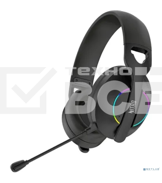 Гарнитура игровая Acer OHR400 черный для компьютера/мобильных устройств мониторные