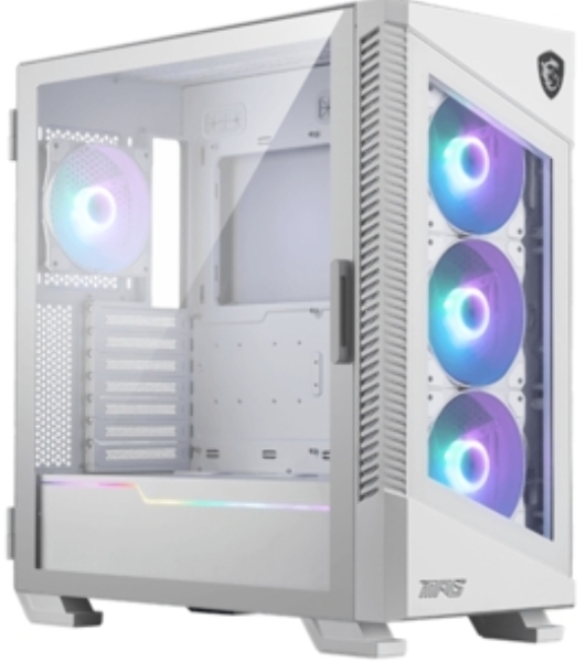 Компьютерный корпус MSI MPG VELOX 100R 2xUSB 3.0, 1xType C, 4x120мм ARGb Fan, ARGb Control Board, Tempered Glass Window, Glass Front Panel, Brown Box (829315)