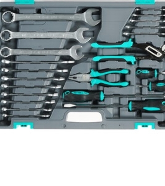 Набор инструмента Stels 14112 1/4', 1/2', CrV, S2, усиленный кейс, 119 шт