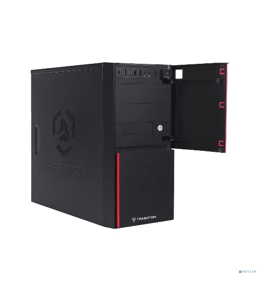 Персональный компьютер Гравитон Д53И i5-13400/2x8GB/1xSSD512GB/FP_2xUSB2.0/RJ-45POE/450W/K+M/NoOS/3YST