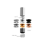 Насадка для корпуса светильника N6241 FR/CL белый матовый/прозрачный D60*H32mm Out20mm MR16, фото8