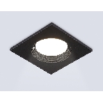 Встраиваемый точечный светильник Ambrella light TN102818 BK черный GU5.3 78*78*28, фото7