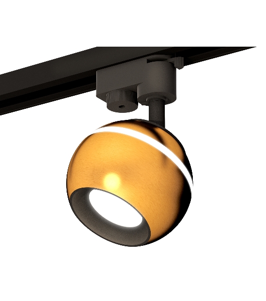 Светильник Ambrella light XT1105001 PYG/SBK золото желтое полированное/черный песок MR16 GU5.3 LED 3W 4200K