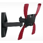 Кронштейн для телевизора Holder LCDS-5046 черный, 22'-42' макс. 30 кг, настенный, поворот и наклон, фото 1