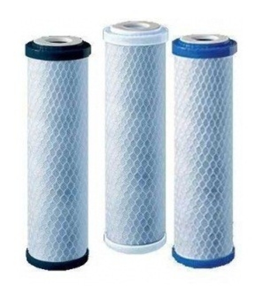 Комплект картриджей Аквафор B510-03-02-07 для проточных фильтров ресурс:7000л (упак.:3шт)