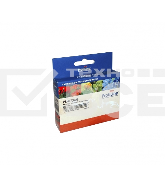 Картридж струйный PL-0734N для принтеров Epson StylusCX3900/CX3905/CX4900/CX4905/CX5500/CX5501/CX5505/CX5510/CX5600/CX5900/CX6900F/CX7300/CX7310/CX8300/CX9300F/C79/C90/C92/C110/TX200/TX209/TX210/TX219/TX300F/TX400/TX410/TX419/TX550W/TX600FW Yellow водн Pr