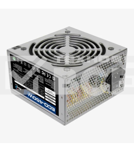 Блок питания Aerocool / Formula ECO-450W, 450Вт, 120мм, серебро