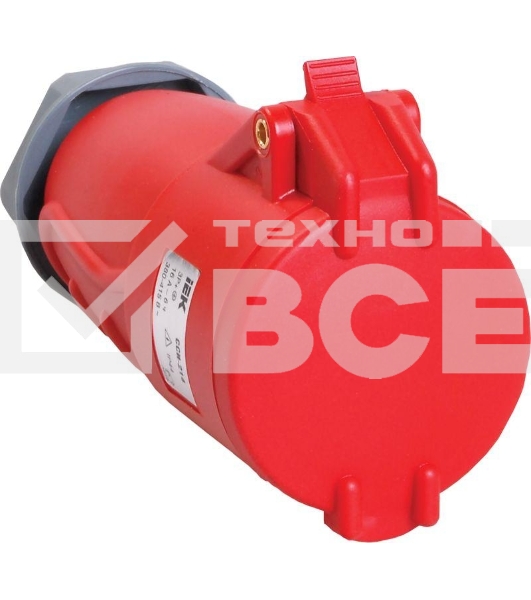 Розетка переносная Iek PSN22-016-5 ССИ-215 16А-6ч/200/346-240/415В 3Р + РЕ+ N IP44 MAGNUM ИЭК