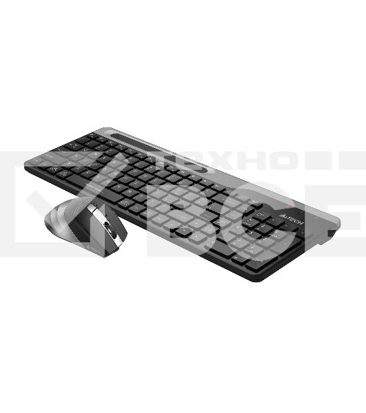 Клавиатура + мышь A4Tech Fstyler FB2535C клав:черный/серый мышь:черный/серый USB беспроводная Bluetooth/Радио slim