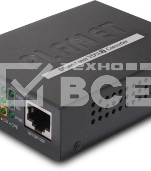 Конвертер Ethernet в VDSL2 VC-231G, внешний БП 1-Port 10/100/1000T Ethernet to VDSL2 Converter -30a profile w/ G.vectoring, RJ11