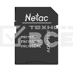 Флеш-накопитель NeTac Карта памяти Netac MicroSD card P500 Extreme Pro 16GB, retail version w/SD adapter, фото4