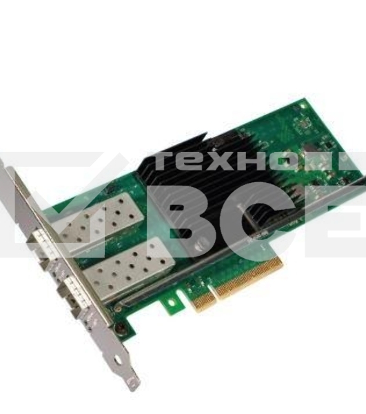 Сетевой Адаптер Intel Ethernet Converged Network Adapter X710-DA2, 10GbE/1GbE dual ports SFP+, open optics, PCI-E 3.0x8 (Low Profile and Full Height brackets included) bulk