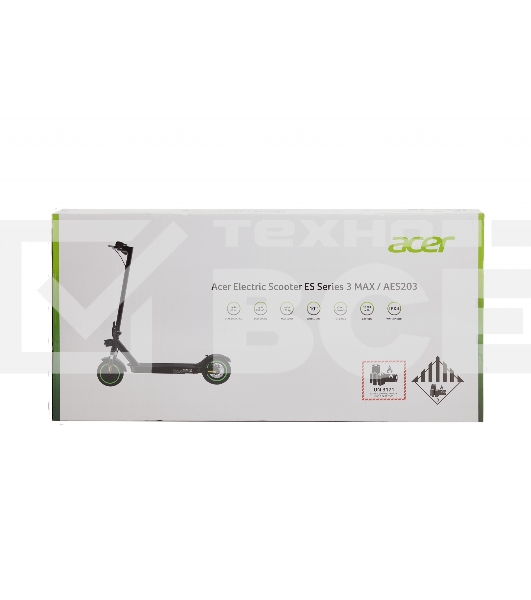 Электросамокат Acer ES Series 3 Max AES203 10000mAh черный (без сумки)