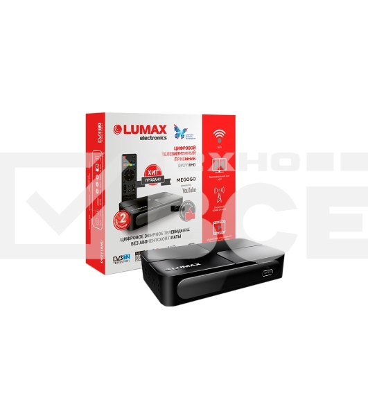 Цифр.ТВ приставка LUMAX DV2118HD, DVB-T2, Wi-Fi