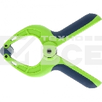 Струбцина клещеобразная Сибртех, пл. корп., 2-х комп. рукоятки, усиленная пружина,1-1/4