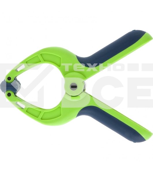 Струбцина клещеобразная Сибртех, пл. корп., 2-х комп. рукоятки, усиленная пружина,1-1/4