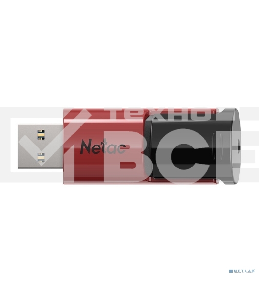 Флеш диск USB Drive Netac U182 Red USB3.0 64GB, retail version