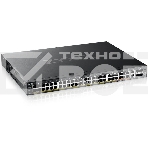Коммутатор L3 Access Zyxel NebulaFlex Pro XGS2220-54FP, rack 19