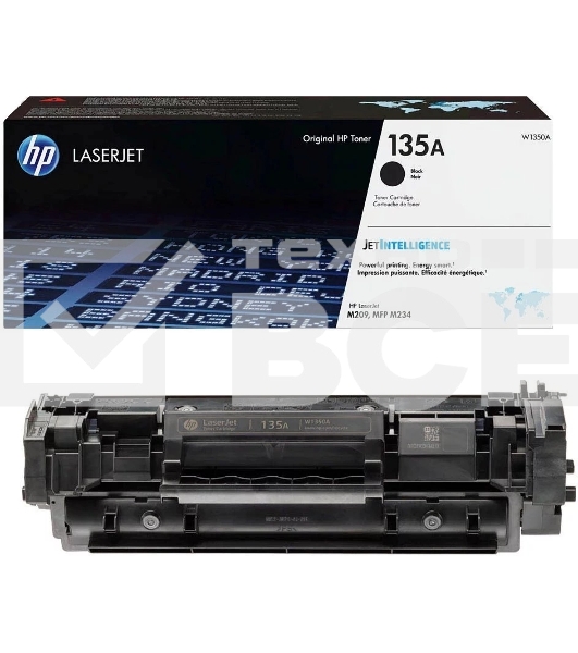 Картридж лазерный HP 135A Black Original LaserJet Toner Cartridge