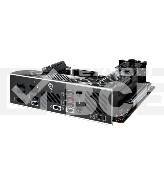 Материнская плата ASUS ROG STRIX Z890-I GAMING WIFI, LGA1851, Intel Z890, 2xDDR5, 2xSATA, 2xM.2, 1xPCI-E 5.0 x16, 1xHDMI, 2xThunderbolt 4, 1x2.5Gb LAN, 9xUSB-A, 1xUSB-C, 5.1, Mini-ITX