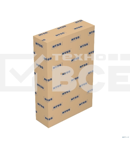 Шкаф коммутационный NTSS Премиум (NTSS-W6U6045GS-2) настенный 6U 600x450 мм пер. дв. стекл 60 кг серый IP20 сталь