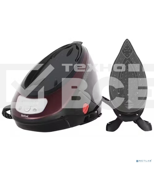 Парогенератор Tefal GV9230E0 вишнeвый 2600Вт 7.5 бар